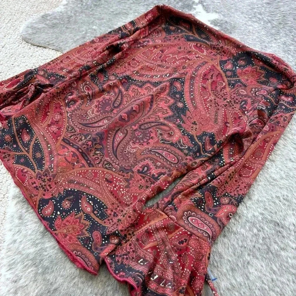 Vintage Y2K Paisley Blouse - Picture 7 of 11